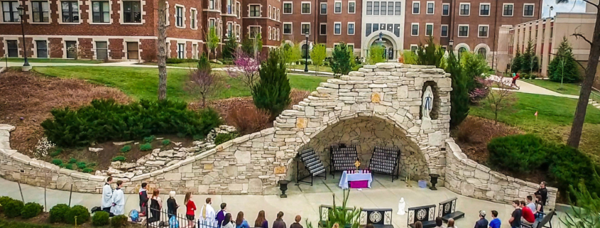 Benedictine College grotto