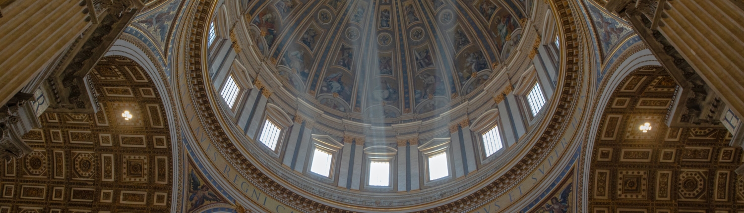 St. Peter's Basilica in Rome, Italy